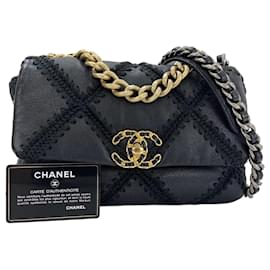 Borsa Chanel 19 Medium - Black Nero
