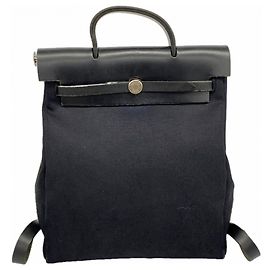 Hermès Hermes Herbag Ad PM Backpack Black