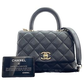 Chanel Coco Handle 19 Handtasche - Black Schwarz