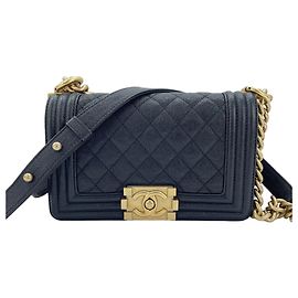 Borsa a tracolla Chanel Boy Small Nero