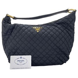 Borsa a tracolla nera Prada Nero