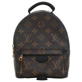 Louis Vuitton Marrom Monogram Mini Palm Springs Marrom