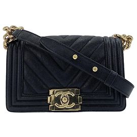 Borsa a Spalla Chanel Boy Small - Nero Nero