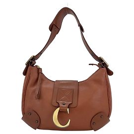 Borsa a tracolla marrone Chloé Marrone