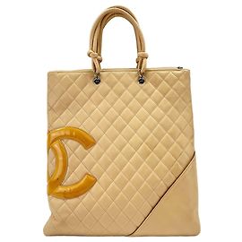 Sac cabas Chanel Cambon Line Beige