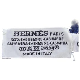 Hermès Hermes Navy Cashmere Warm Gloves Navy blue
