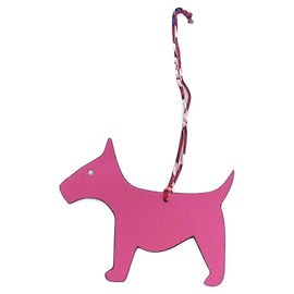 Hermès Charm pour sac à main Hermes Westie Dog PM Violet