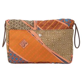 Hermès Hermes CARRE EN CRAVATE Fourbi Handbag Pouch Red