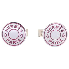 Hermès Gemelli Hermes rossi e argento Argento Rosso