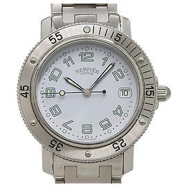 Hermès Hermes Clipper Diver Quartz Acero Inoxidable 28 Otro