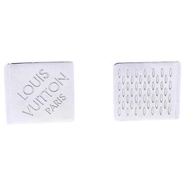 Louis Vuitton Silver Cufflinks M61975 Silvery