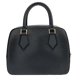 Louis Vuitton Epi Sablon Handbag Black