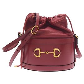 Bolsa de ombro Gucci HORSEBIT 1955 Vermelho