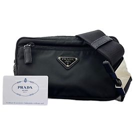 Marsupio in nylon Prada Nero