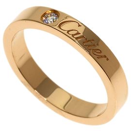 Anello Cartier C de 1P Diamond Band Ring Altro