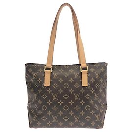 Sac Cabas Piano Monogram Louis Vuitton Marron Monogramme