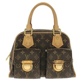 Bolsa Louis Vuitton Monogram Manhattan PM Marrom