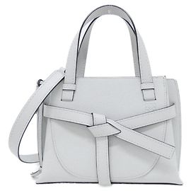 Loewe Gate Top Handle Mini Handbag Brown