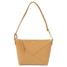 Loewe Puzzle Fold Handbag Pouch Beige