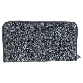 Bottega Veneta Leather Long Wallet Black