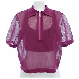 Hermès Hermes Seidentop 5E2690DN5E2691DN Rot