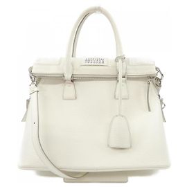 Maison Martin Margiela Borsa in pelle media Maison Margiela Bianco