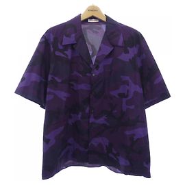 Camicia Valentino S/S Altro Porpora