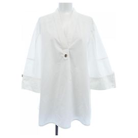 Hermès Camisa de algodón Hermes Blanco