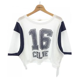 Céline Camiseta de algodão CELINE Branco