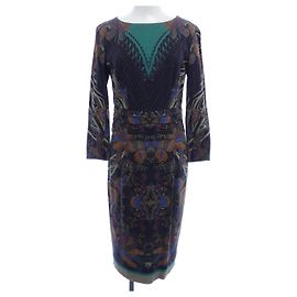 Etro Kleid Blau Marineblau