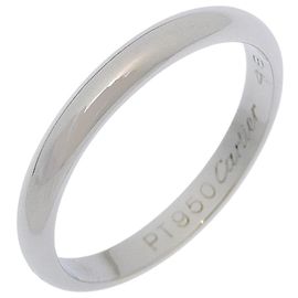Cartier 1895 Ehering Platin 2.5mm Silber
