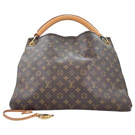 Borsa a Spalla Louis Vuitton Artsy MM Marrone