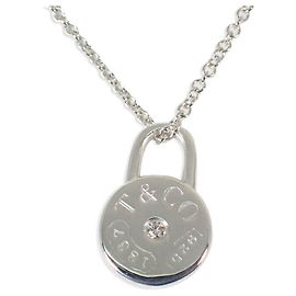 Collier pendentif Tiffany & Co. 925 Diamant Autre