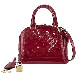 Sac à main Louis Vuitton Alma BB Rouge