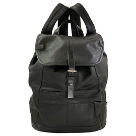 Coach 70306 Logo Backpack Black