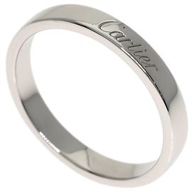 Cartier Gravierter Platinring Andere