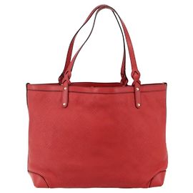 Gucci Craft Tote Diamante Leather Medium Red