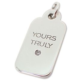 Tiffany & Co. 925 Diamond Tag Anhänger Andere