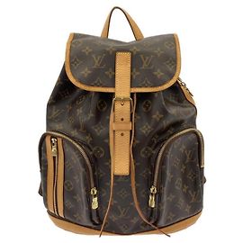 Louis Vuitton Monogram Sac à Bosphore Backpack Marrom