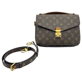 Louis Vuitton Pochette Métis Monogram Marron Monogramme