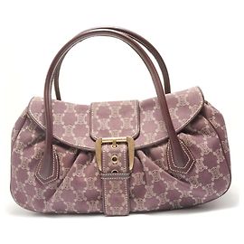 Céline Borsa a Spalla Celine Macadam Large Shoe Quetto Rosso