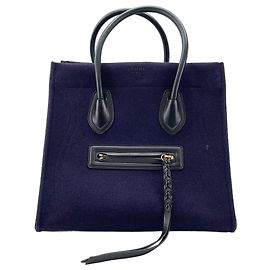 Céline Celine Luggage Phantom Handbag Navy blue