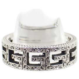 GUCCI 925 Arabesque Square G Ring Other