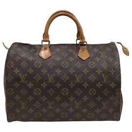 Louis Vuitton Speedy Monogram Canvas 35 Brown