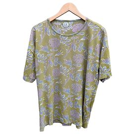 Autre Marque C.P. Company Camiseta estampado floral Otro Verde Púrpura