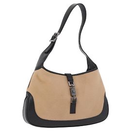 Bolso Gucci Jackie Hobo GG Canvas Mediano Beige