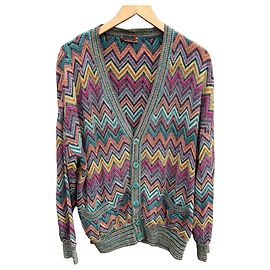 Missoni Zig Zag Strickjacke Mehrfarben