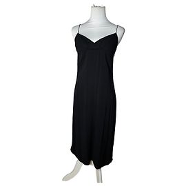 Robe en soie vintage Loewe noire S Noir