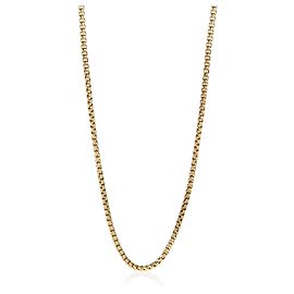 Collana a maglia a catena in oro giallo David Yurman Altro