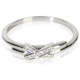Anello Jeux de Liens in oro bianco e diamanti Chaumet Altro